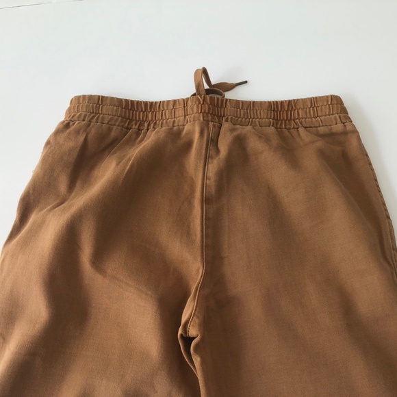 Wilfred Free - Aritzia cotton pants w/ elastic waist and cuffs - camel -… - Picture 3 of 5